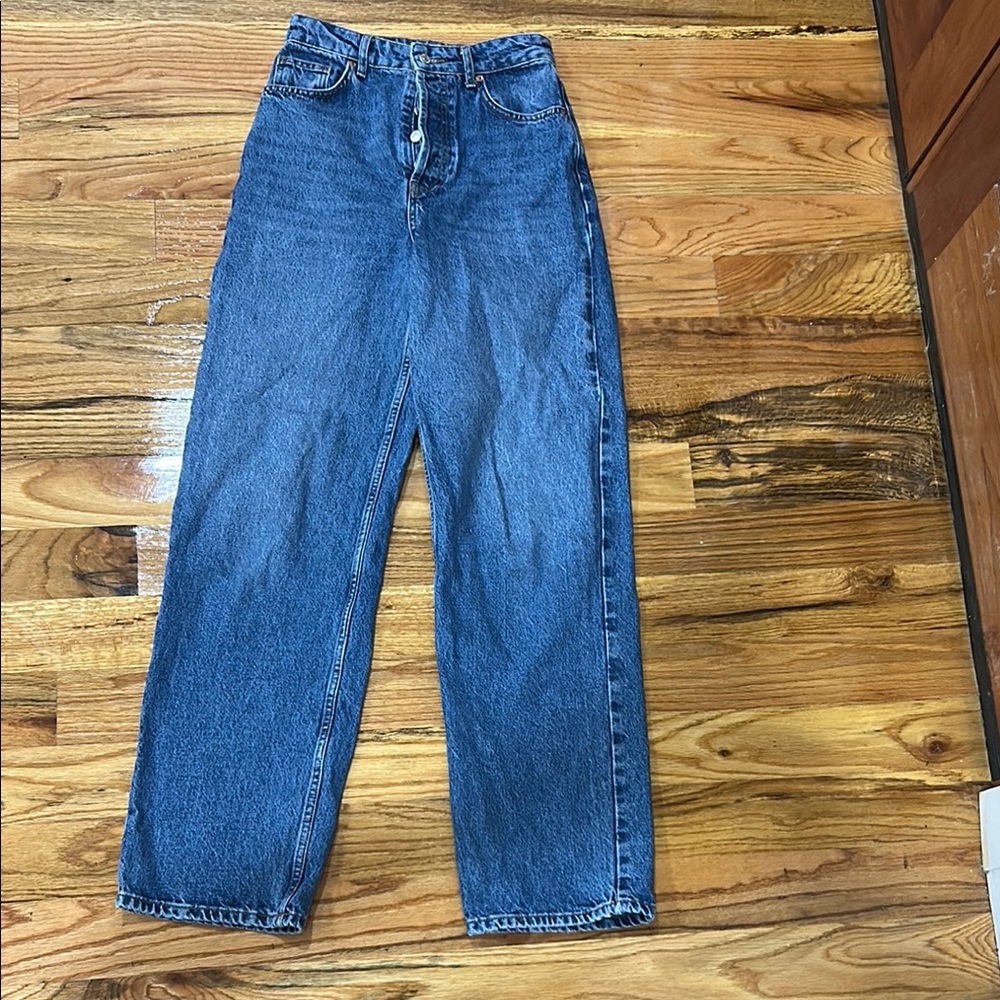 Topshop Blue Denim Jeans